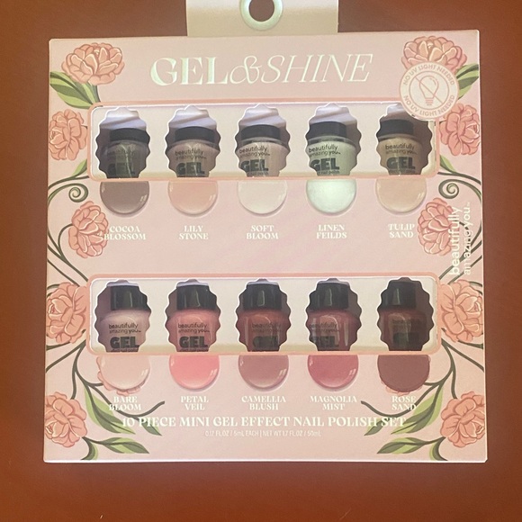beautiful amazing you Other - 10-Piece Mini Gel Effect Nail Polish Set